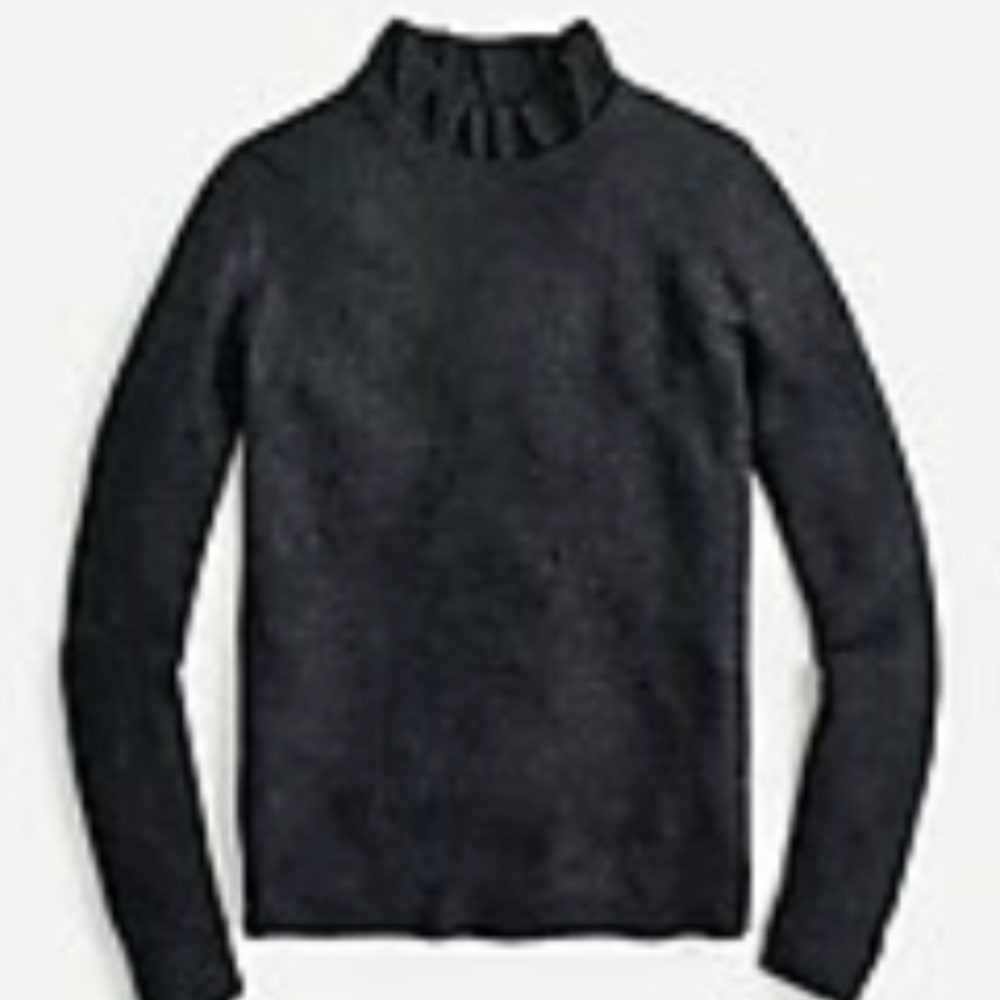 J Crew XXL sweater with cute ruffle detail